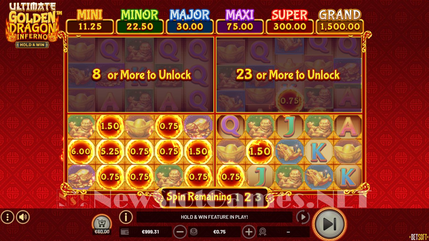 Ultimate Golden Dragon Inferno Slot Slot Image in Demo - pic. 5
