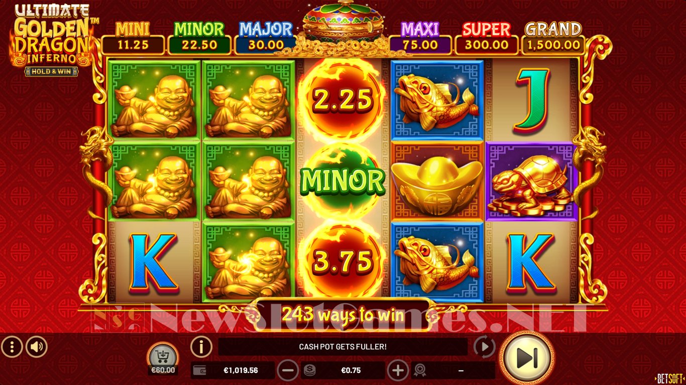 Ultimate Golden Dragon Inferno Slot Slot Image in Demo - pic. 7