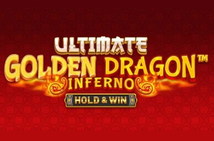 Ultimate Golden Dragon Inferno Slot Logo