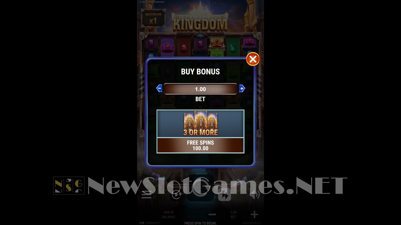 Ultra Cluster Kingdom Slot Slot Image in Demo - pic. 7