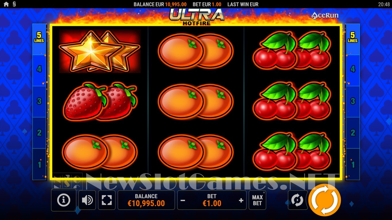 Ultra HOTFIRE Slot Slot Image in Demo - pic. 3