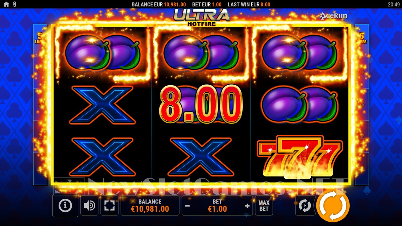 Ultra HOTFIRE Slot Slot Image in Demo - pic. 5