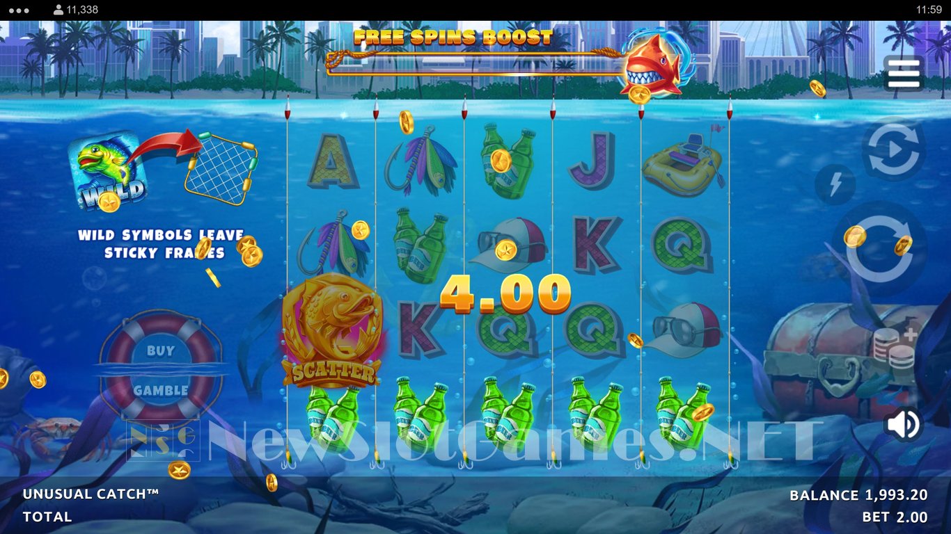 Unusual Catch Slot Slot Image in Demo - pic. 2