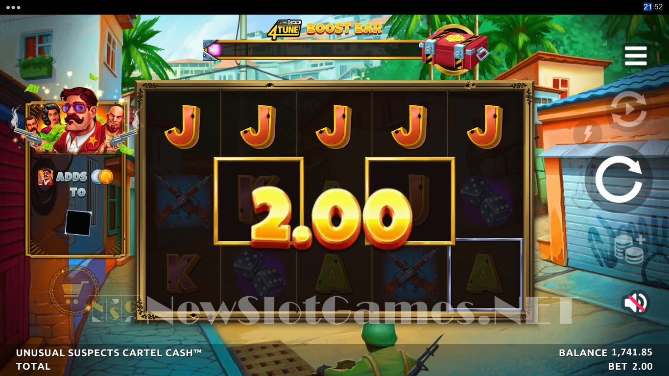 Unusual Suspects Cartel Cash Slot Slot Image in Demo - pic. 5