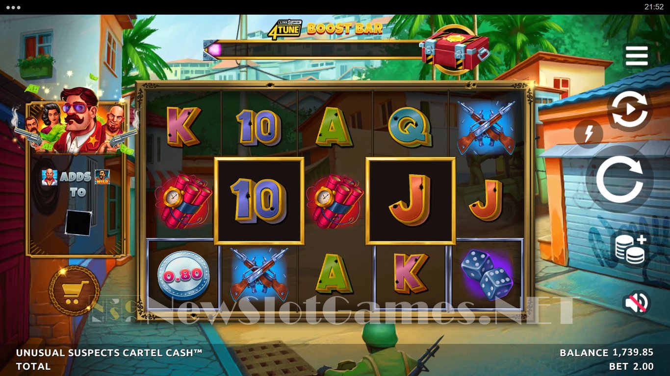 Unusual Suspects Cartel Cash Slot Slot Image in Demo - pic. 7
