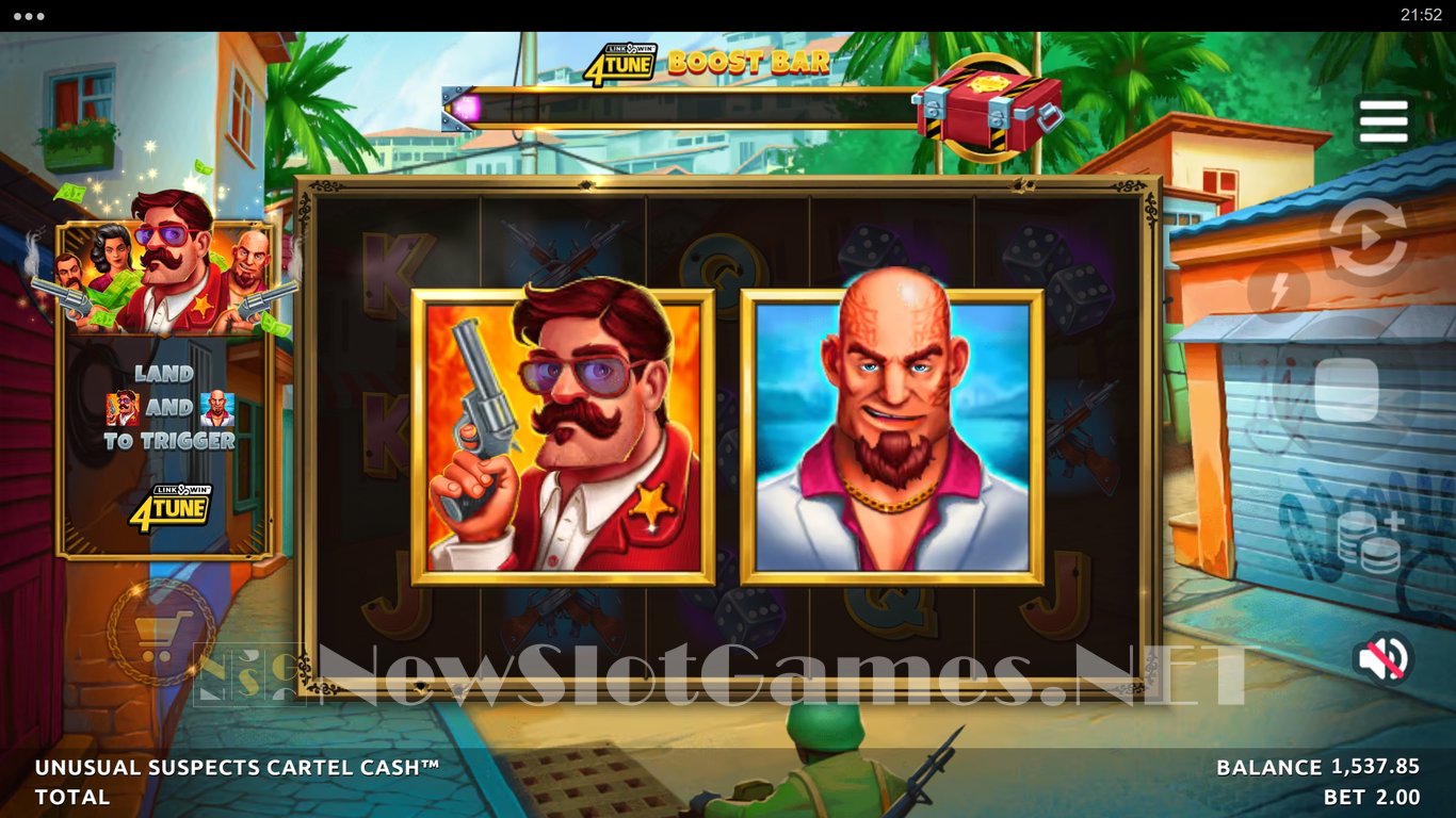 Unusual Suspects Cartel Cash Slot Slot Image in Demo - pic. 9