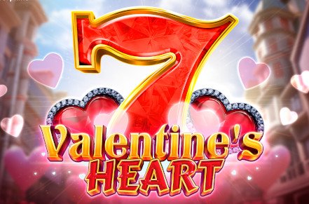 Valentines Heart Slot Logo