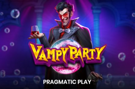 Vampy Party Slot Logo