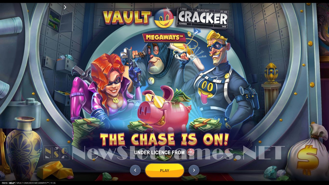 Vault Cracker Megaways Slot Demo Image