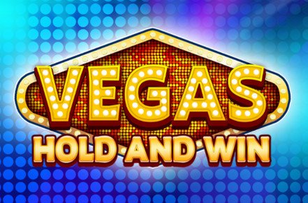 Vegas Hold and Win Slot Logo