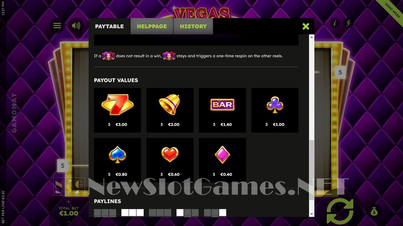 Vegas Joker Slot Slot Image in Demo - pic. 7