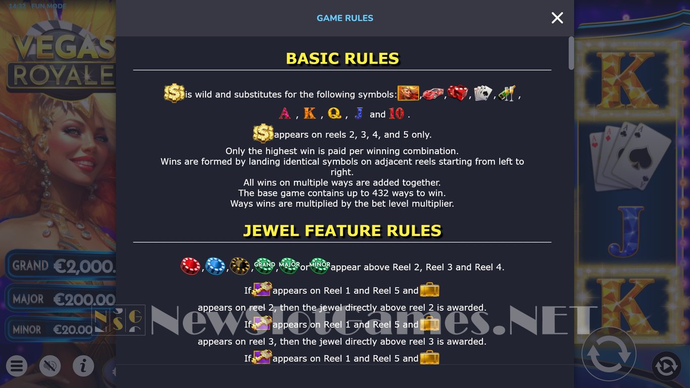 Vegas Royale Slot Slot Image in Demo - pic. 6