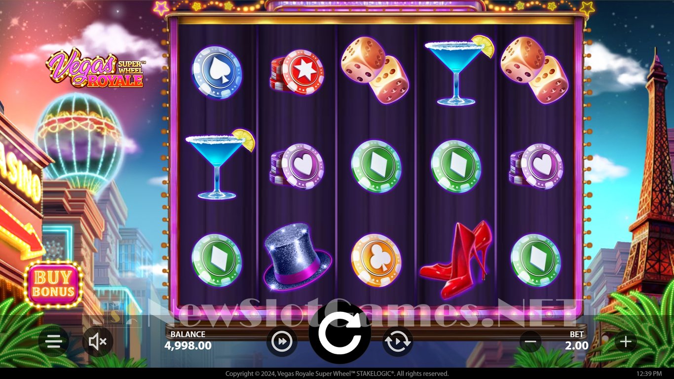 Vegas Royale Super Wheel Slot Demo Image