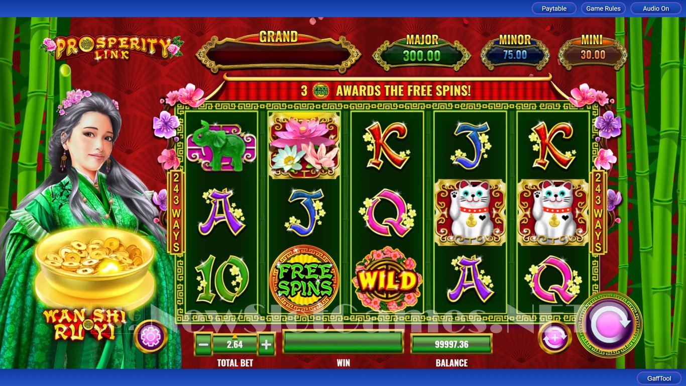 Prosperity Link Wan Shi Ru Yi Slot Slot Image in Demo - pic. 2