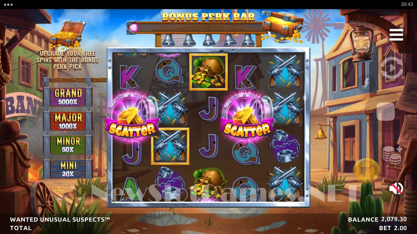 Wanted Unusual Suspects Slot Slot Image in Demo - pic. 10