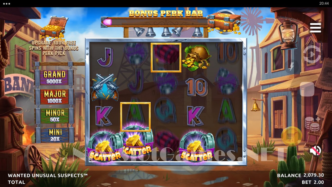 Wanted Unusual Suspects Slot Slot Image in Demo - pic. 12
