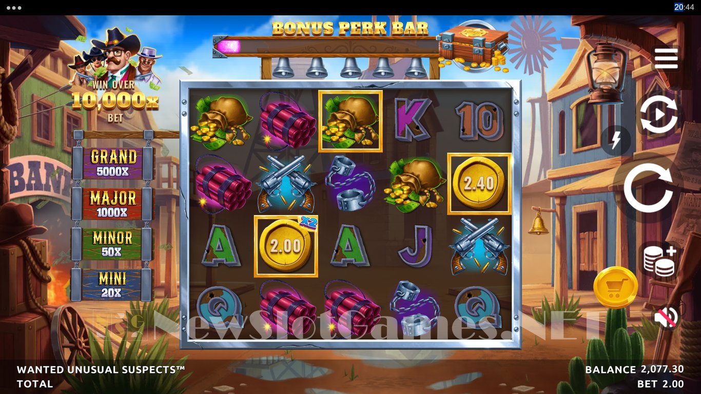 Wanted Unusual Suspects Slot Slot Image in Demo - pic. 13