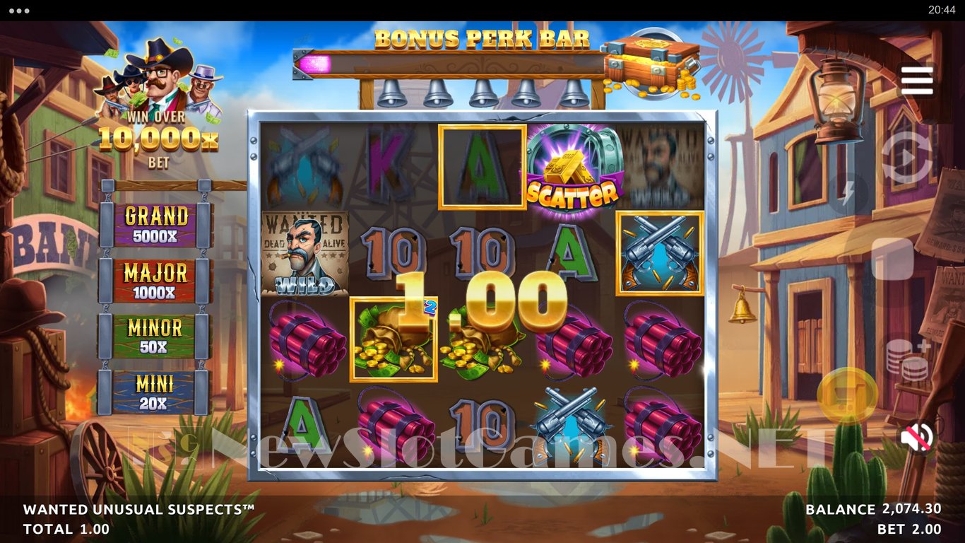 Wanted Unusual Suspects Slot Slot Image in Demo - pic. 14