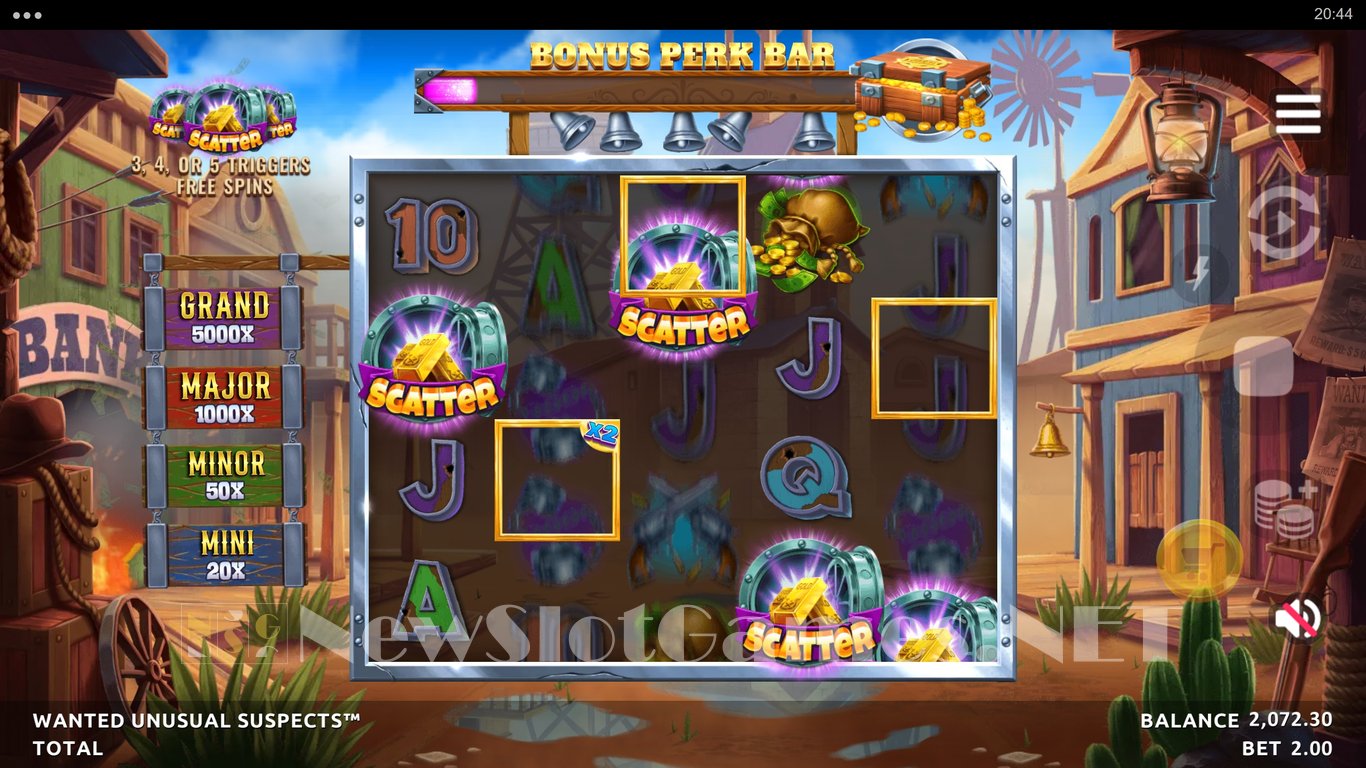 Wanted Unusual Suspects Slot Slot Image in Demo - pic. 15