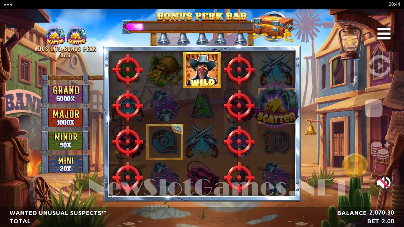 Wanted Unusual Suspects Slot Slot Image in Demo - pic. 16