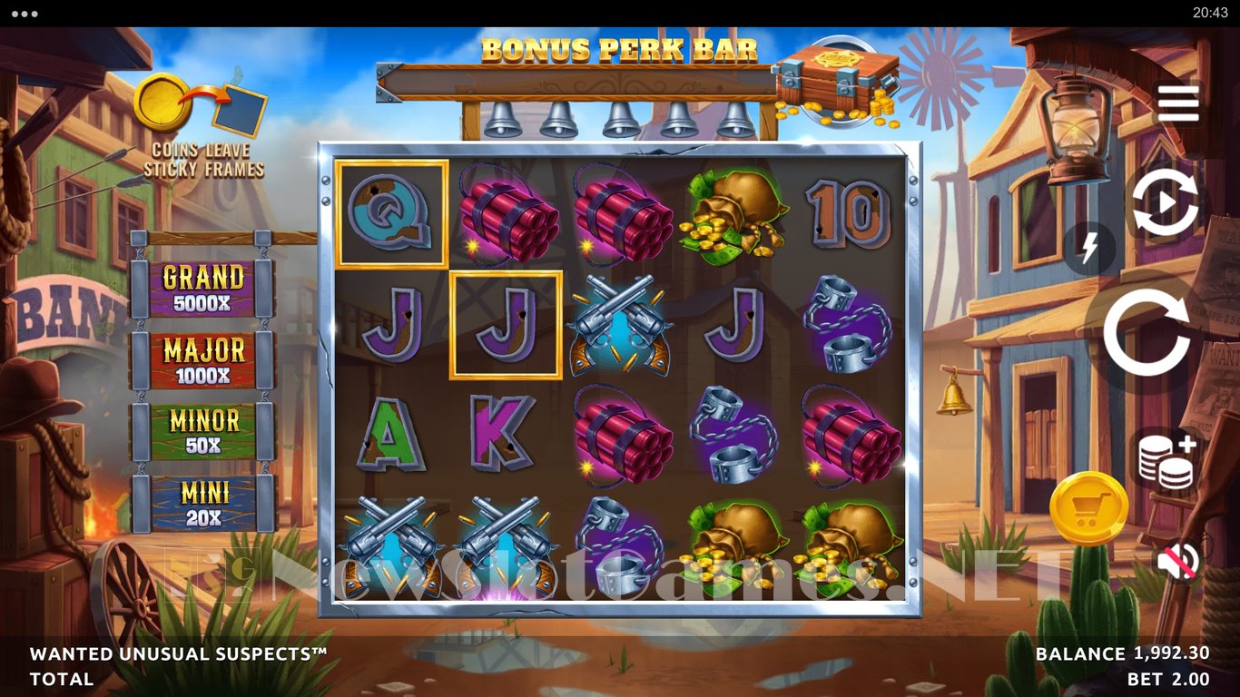 Wanted Unusual Suspects Slot Slot Image in Demo - pic. 3