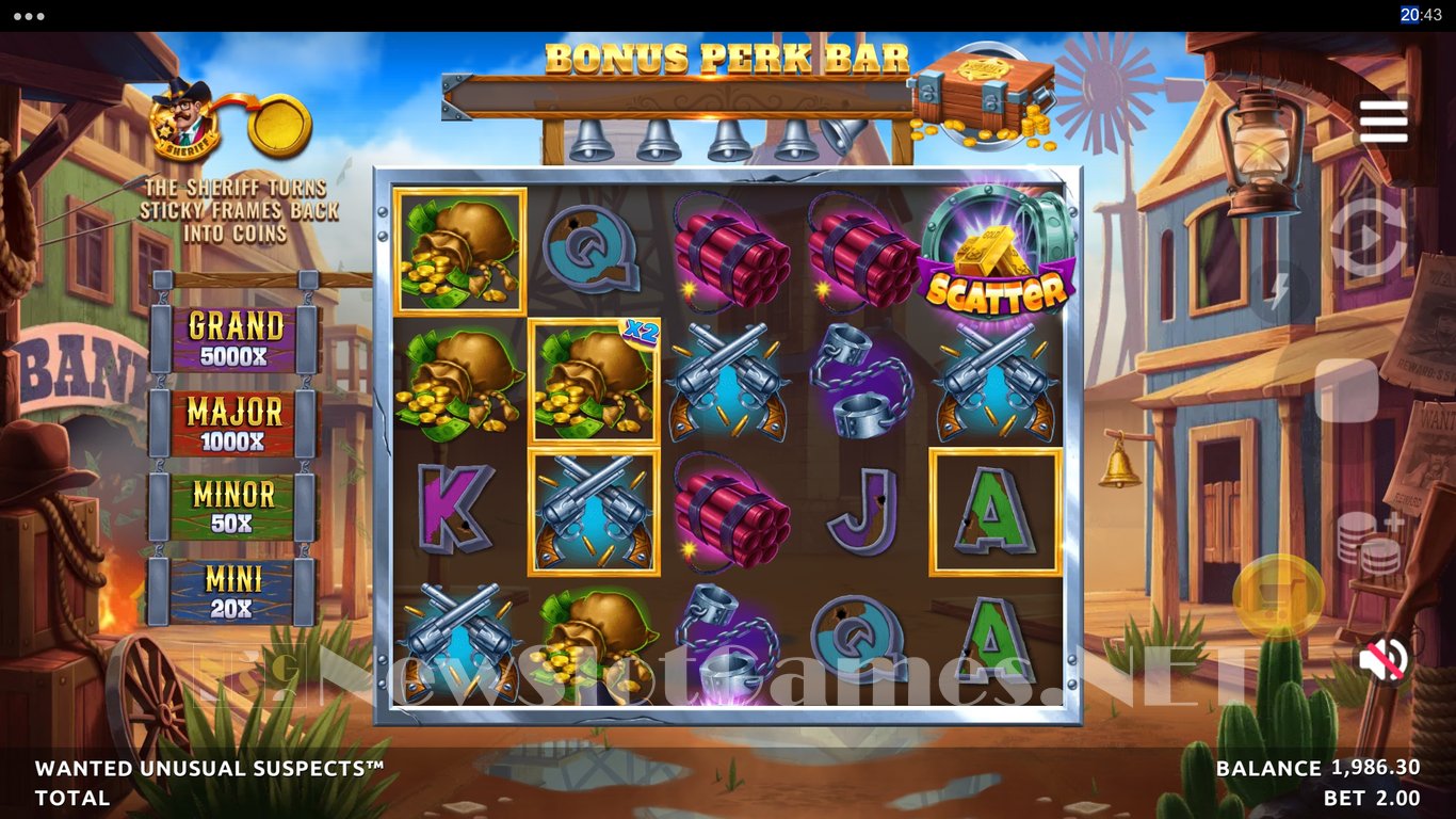 Wanted Unusual Suspects Slot Slot Image in Demo - pic. 5