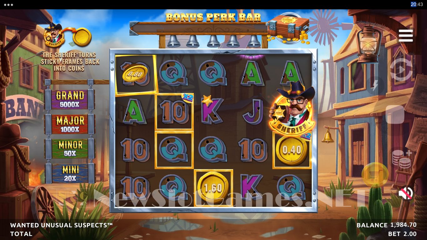 Wanted Unusual Suspects Slot Slot Image in Demo - pic. 6