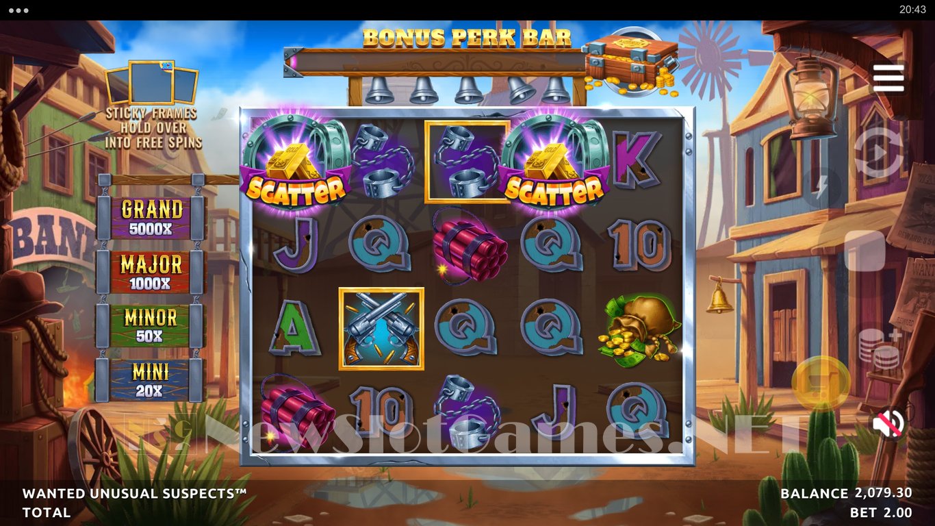 Wanted Unusual Suspects Slot Slot Image in Demo - pic. 9