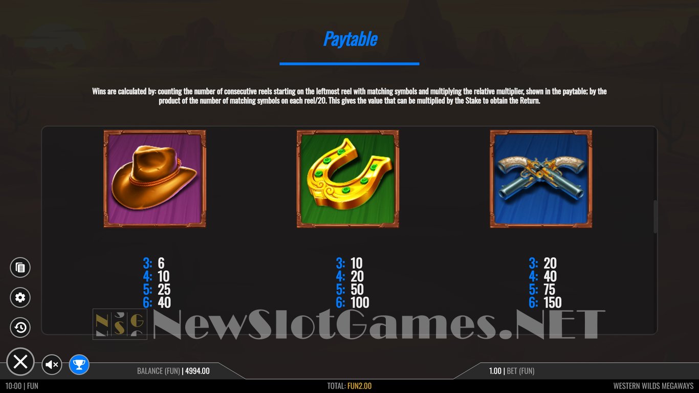 Western Wilds Megaways Slot Slot Image in Demo - pic. 8