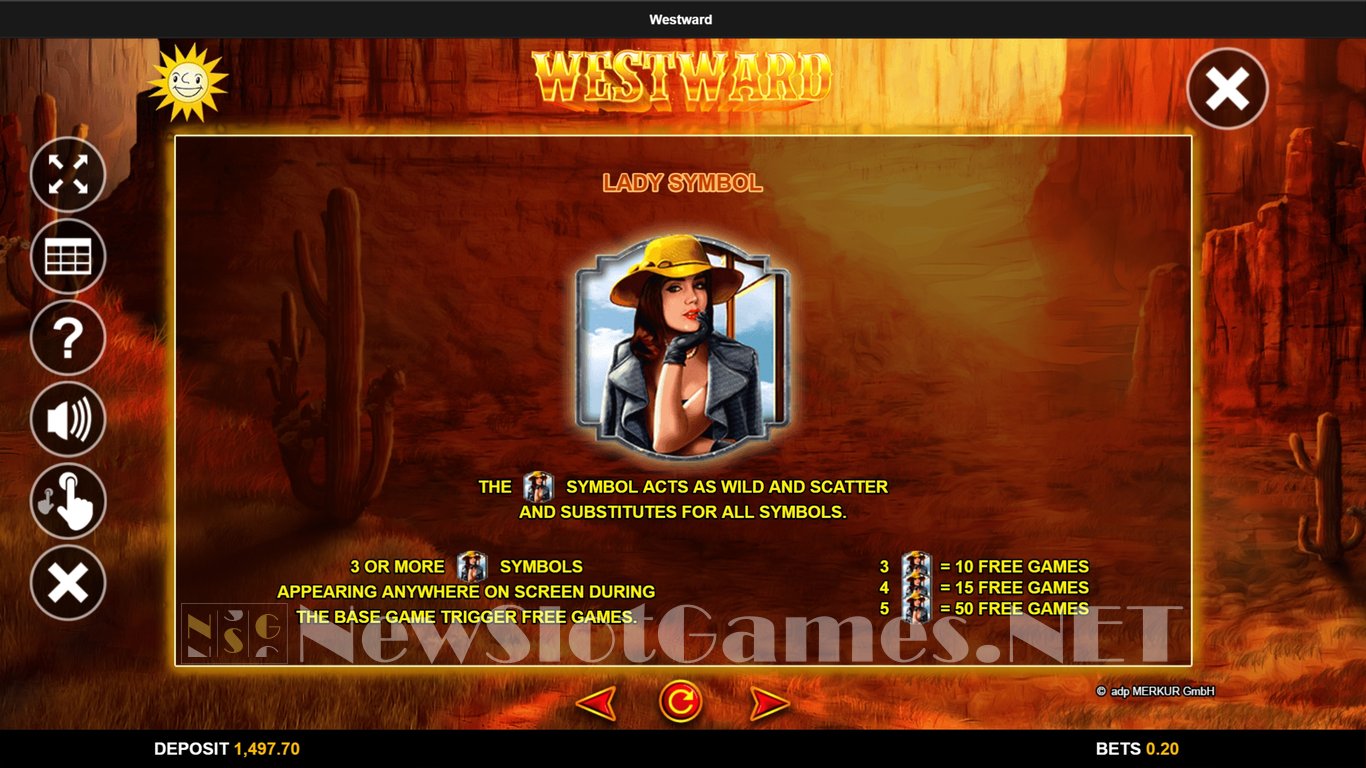 Westward Slot Slot Image in Demo - pic. 7