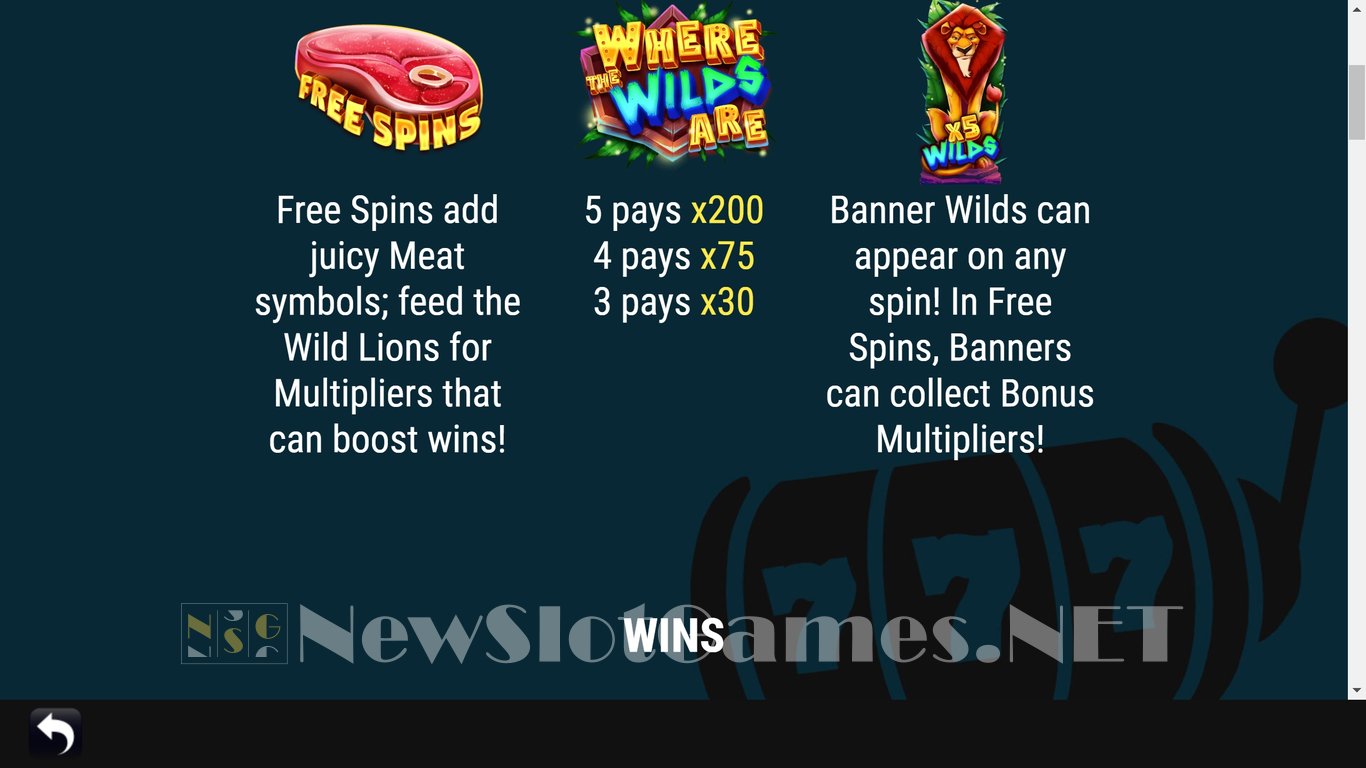 Where the Wilds Are Slot Slot Image in Demo - pic. 5