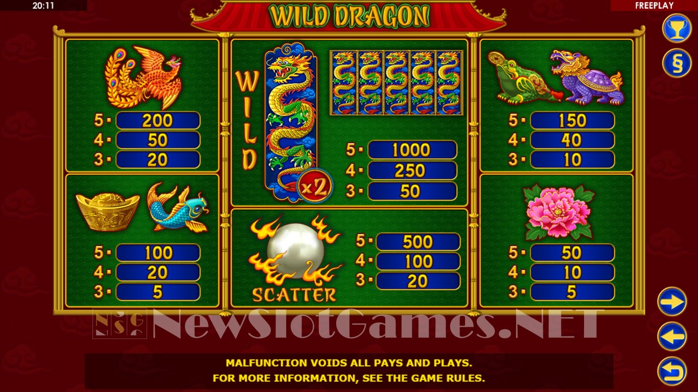 Wild Dragon Hold & Win Slot Slot Image in Demo - pic. 8