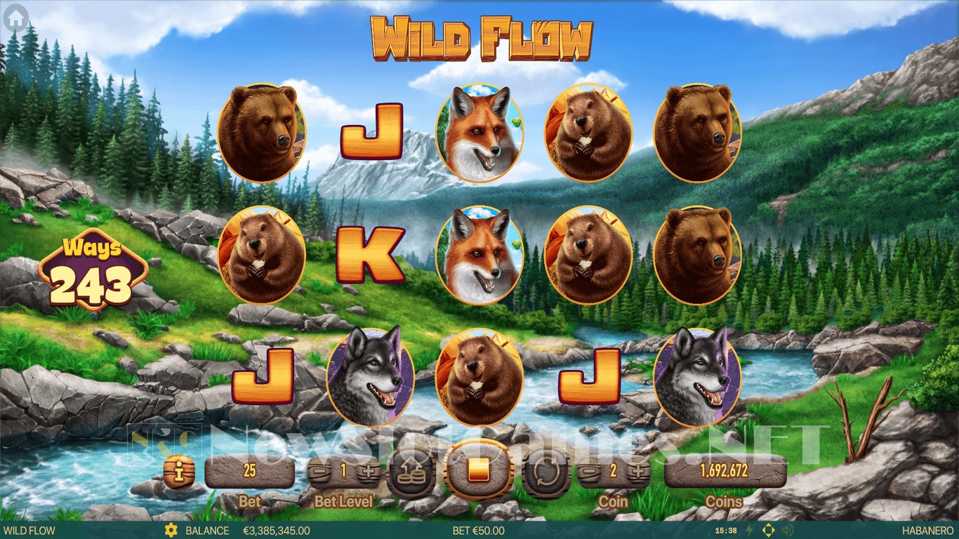 Wild Flow Slot Demo Image