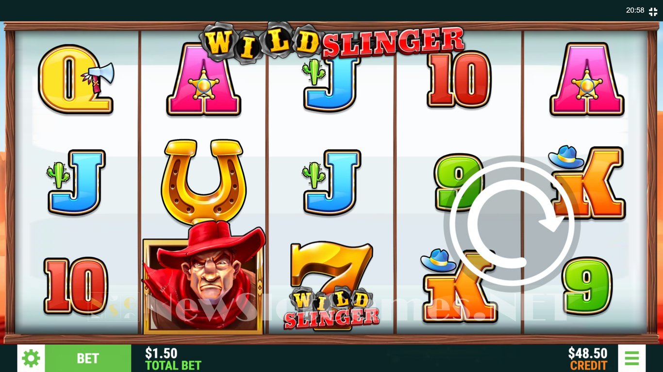 Wild Slinger Slot Demo Image