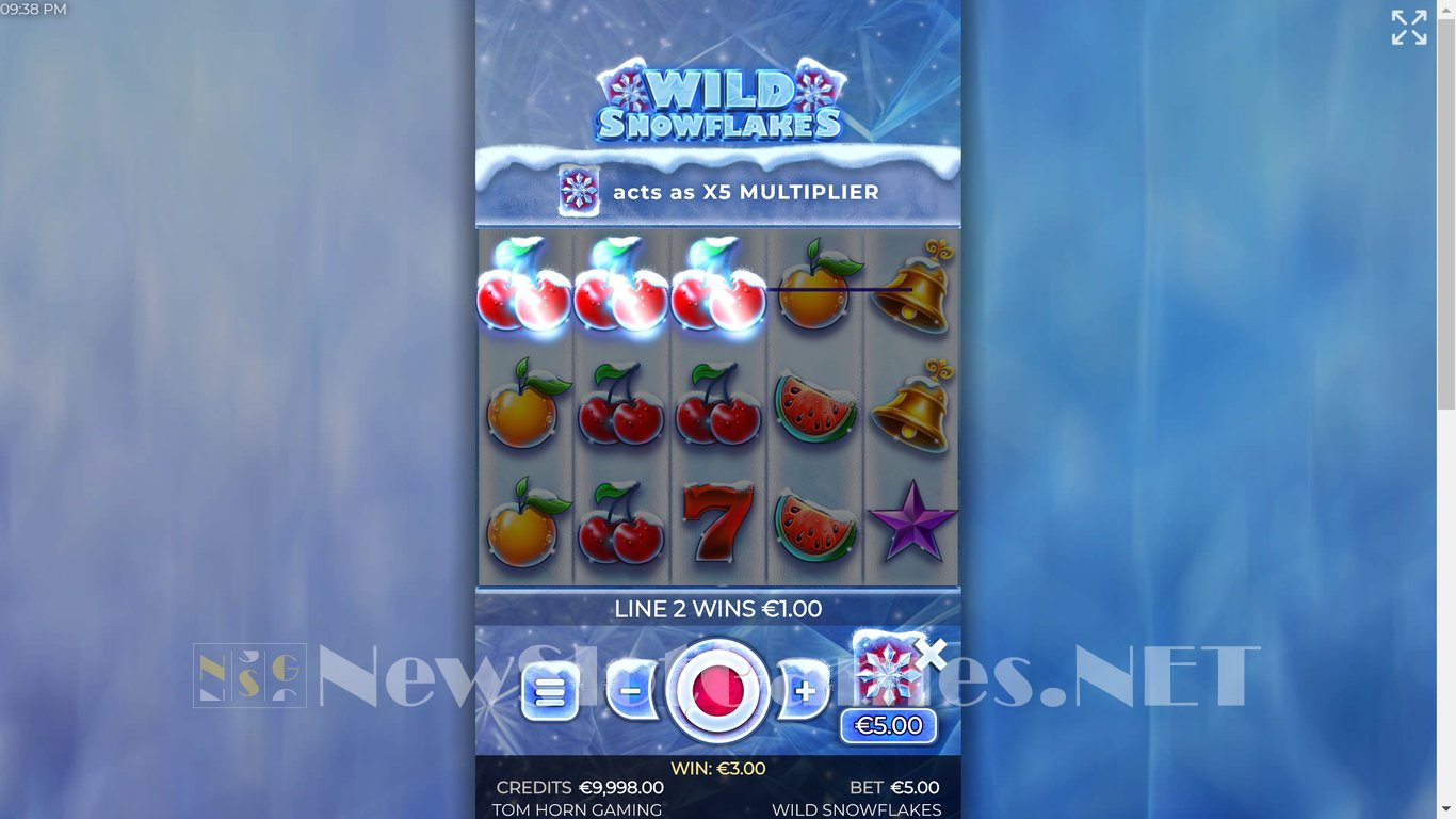 Wild Snowflakes Slot Demo Image
