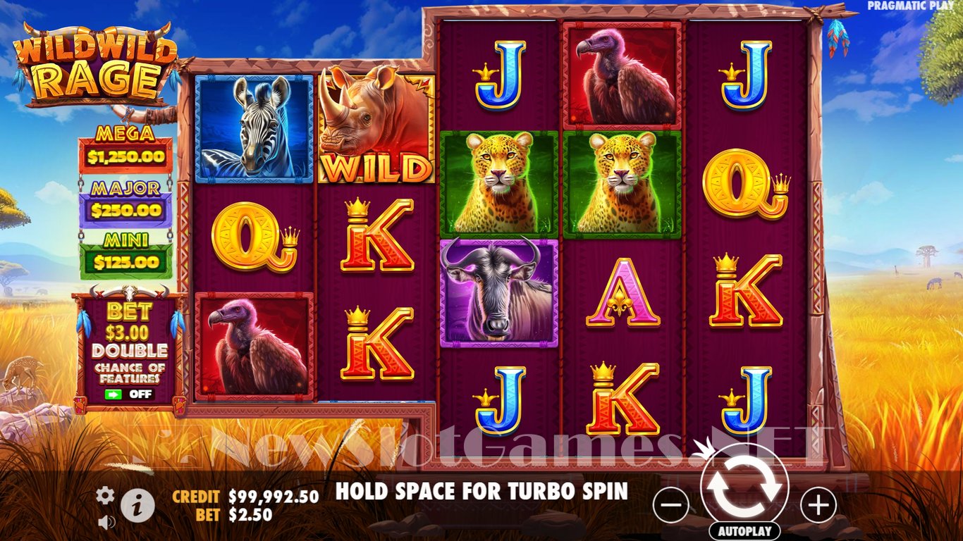 Wild Wild Rage Slot Slot Image in Demo - pic. 2