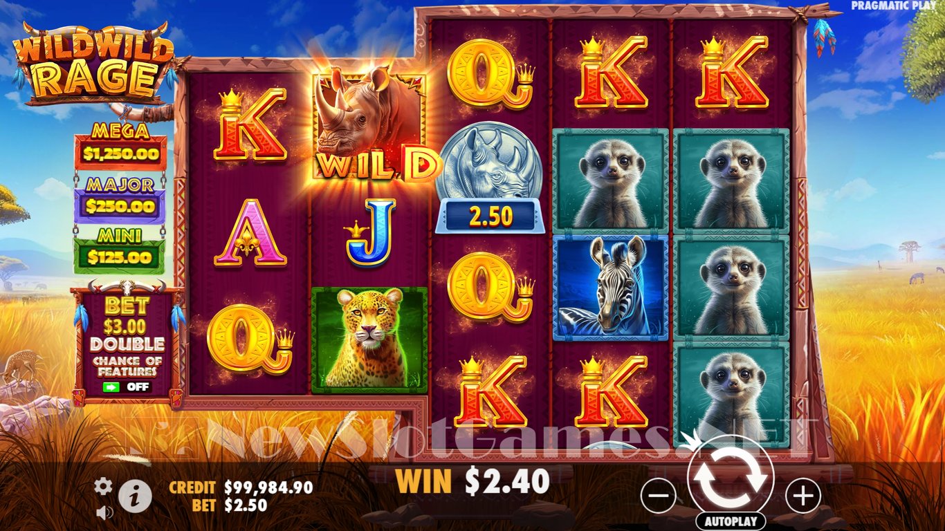 Wild Wild Rage Slot Slot Image in Demo - pic. 4