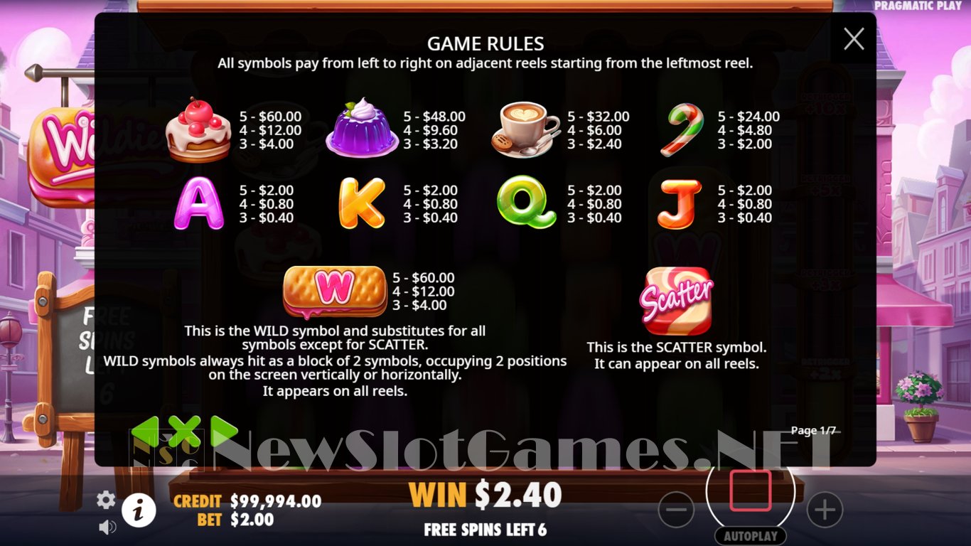 Wildies Slot Slot Image in Demo - pic. 8
