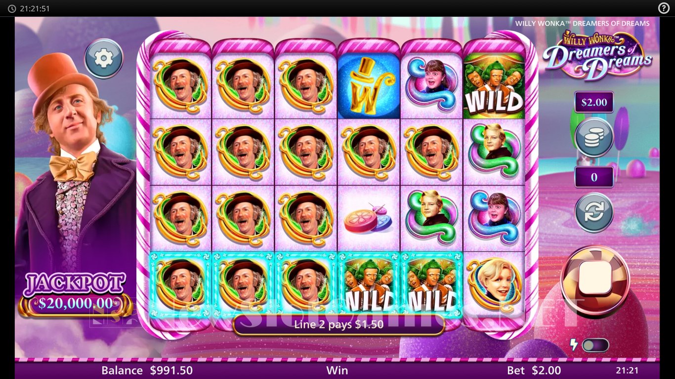 Willy Wonka Dreamers of Dreams Slot Slot Image in Demo - pic. 10