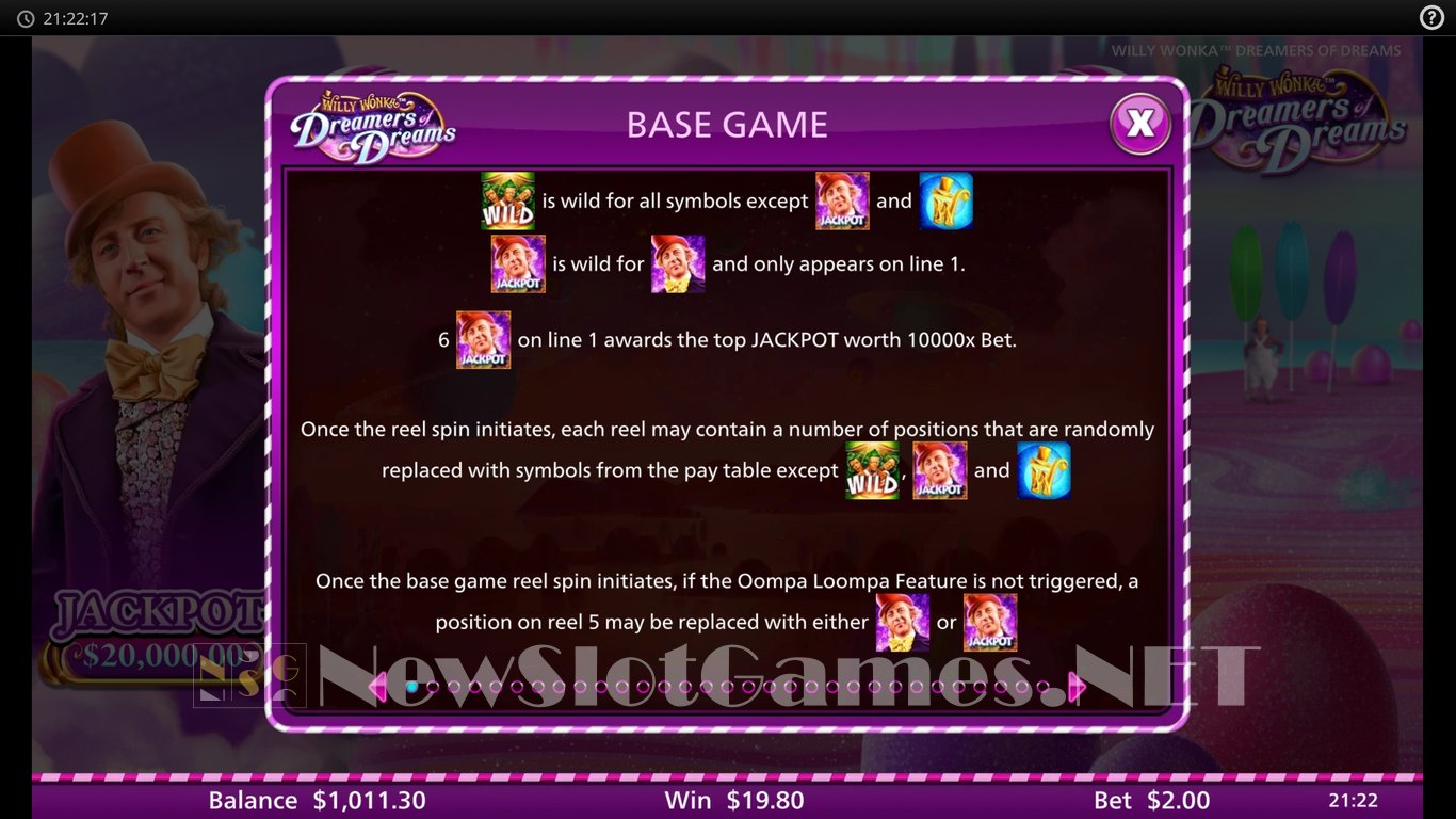 Willy Wonka Dreamers of Dreams Slot Slot Image in Demo - pic. 11
