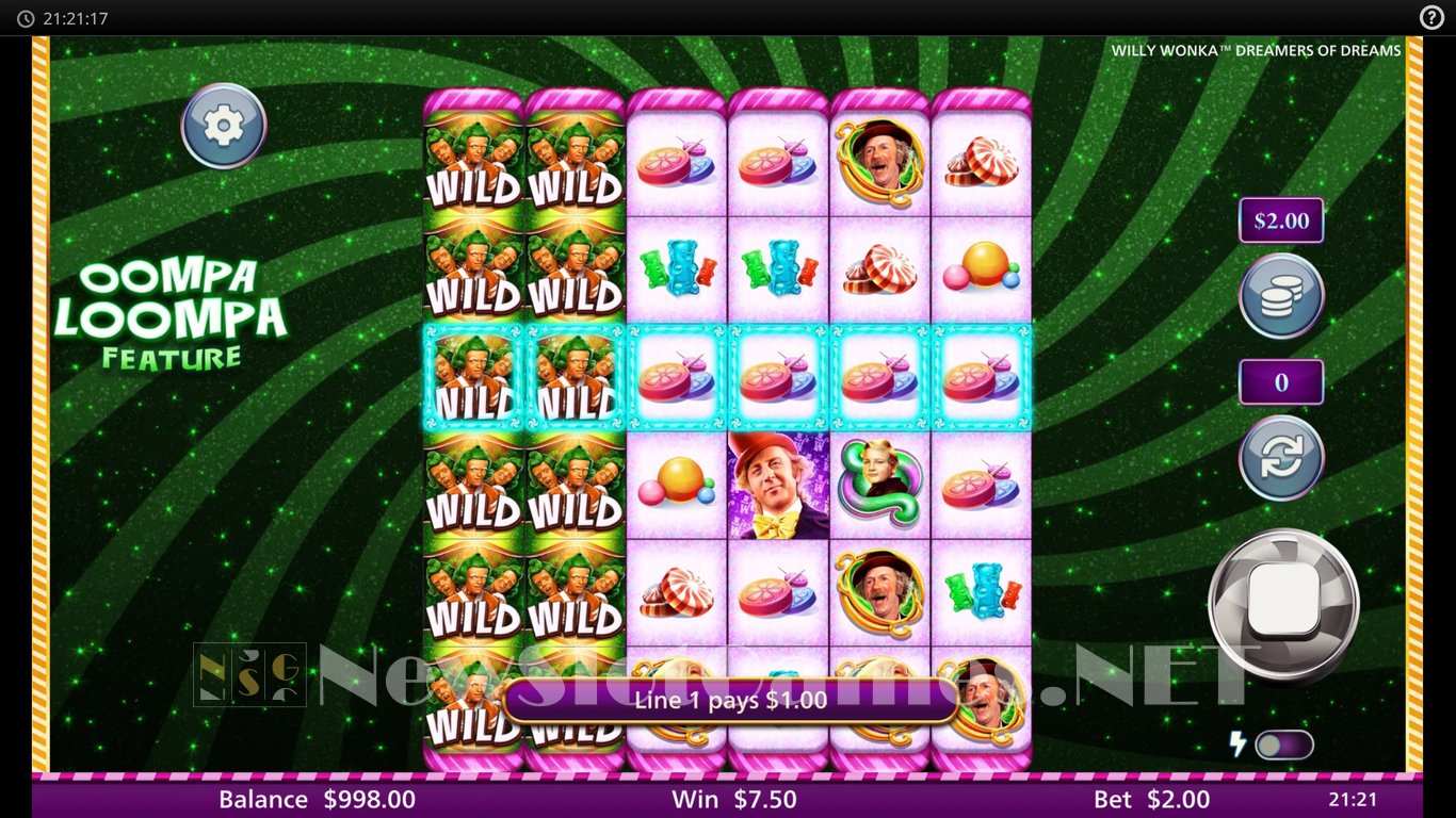 Willy Wonka Dreamers of Dreams Slot Slot Image in Demo - pic. 6