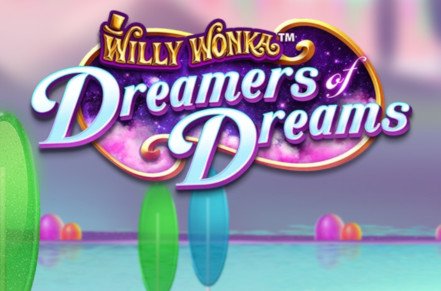 Willy Wonka Dreamers of Dreams Slot Logo