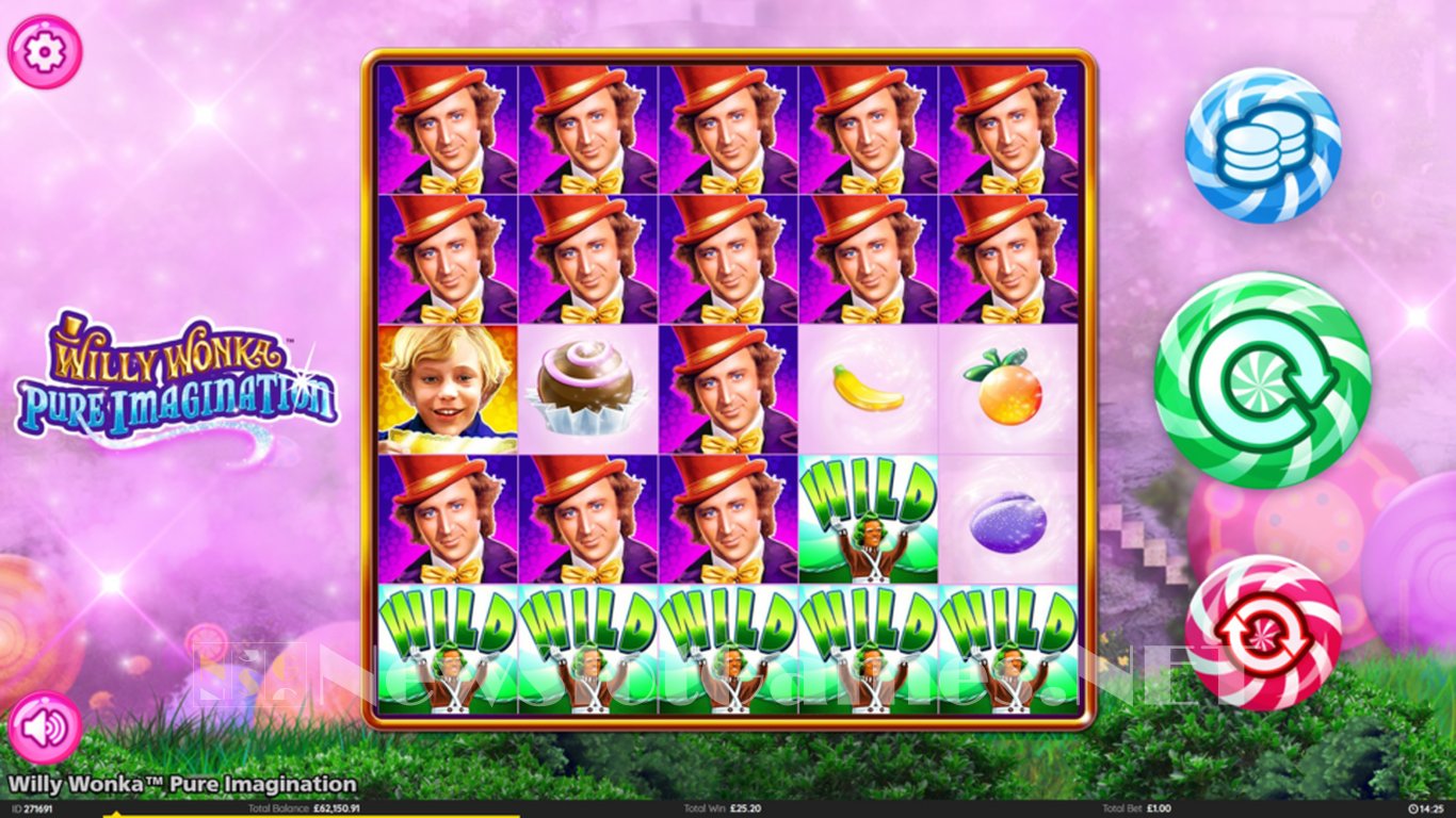 Willy Wonka Pure Imagination Slot Demo Image
