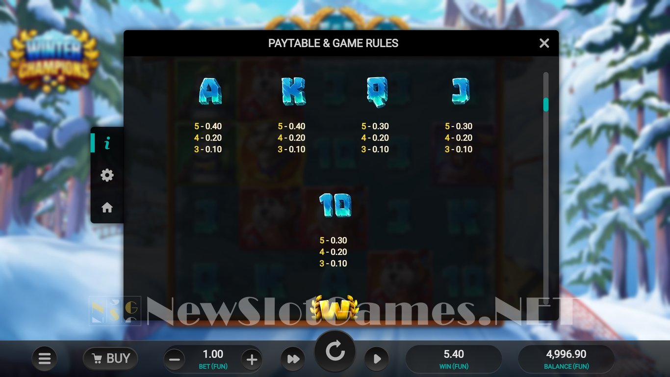 Winter Champions Slot Slot Image in Demo - pic. 11