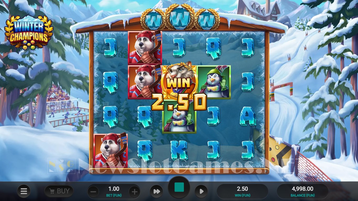 Winter Champions Slot Slot Image in Demo - pic. 5