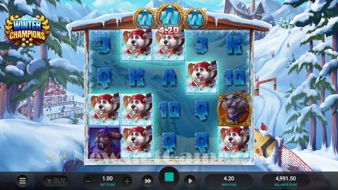 Winter Champions Slot Slot Image in Demo - pic. 8