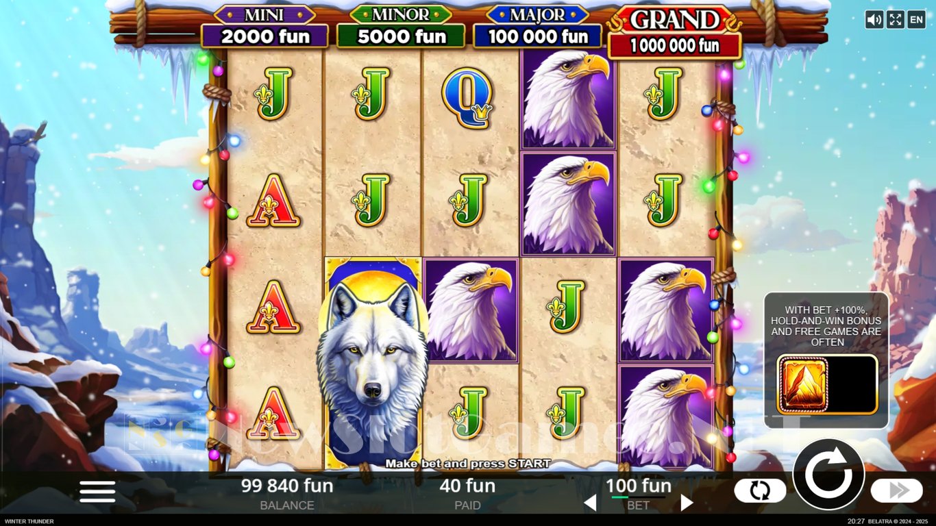 Winter Thunder Slot Demo Image