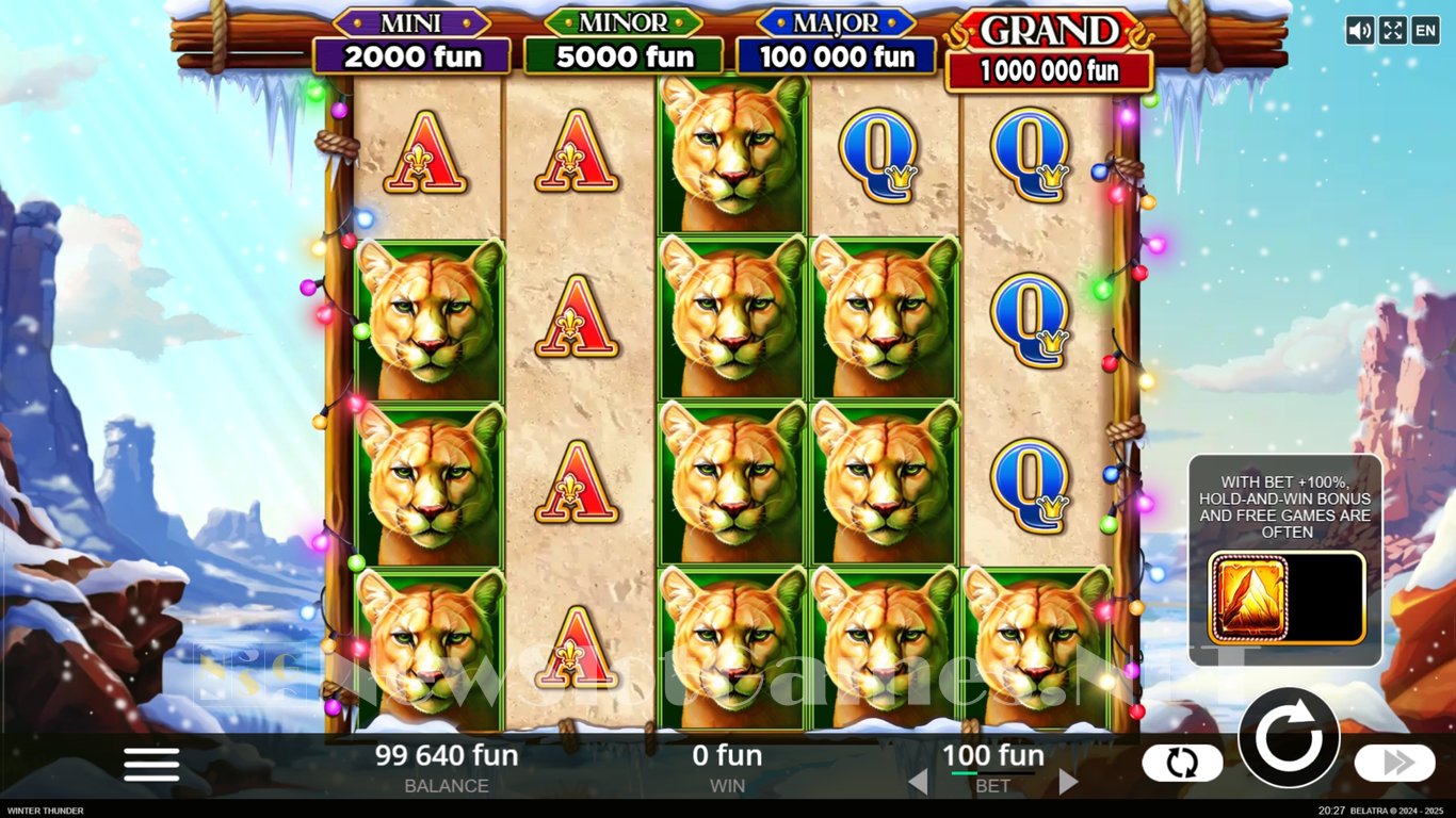 Winter Thunder Slot Slot Image in Demo - pic. 2