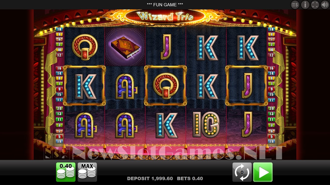 Wizard Trio Slot Demo Image