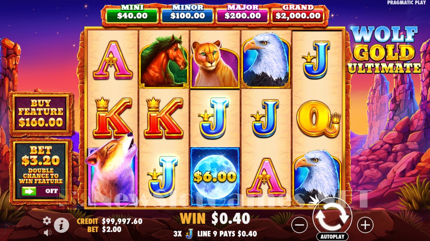 Wolf Gold Ultimate Slot Slot Image in Demo - pic. 2
